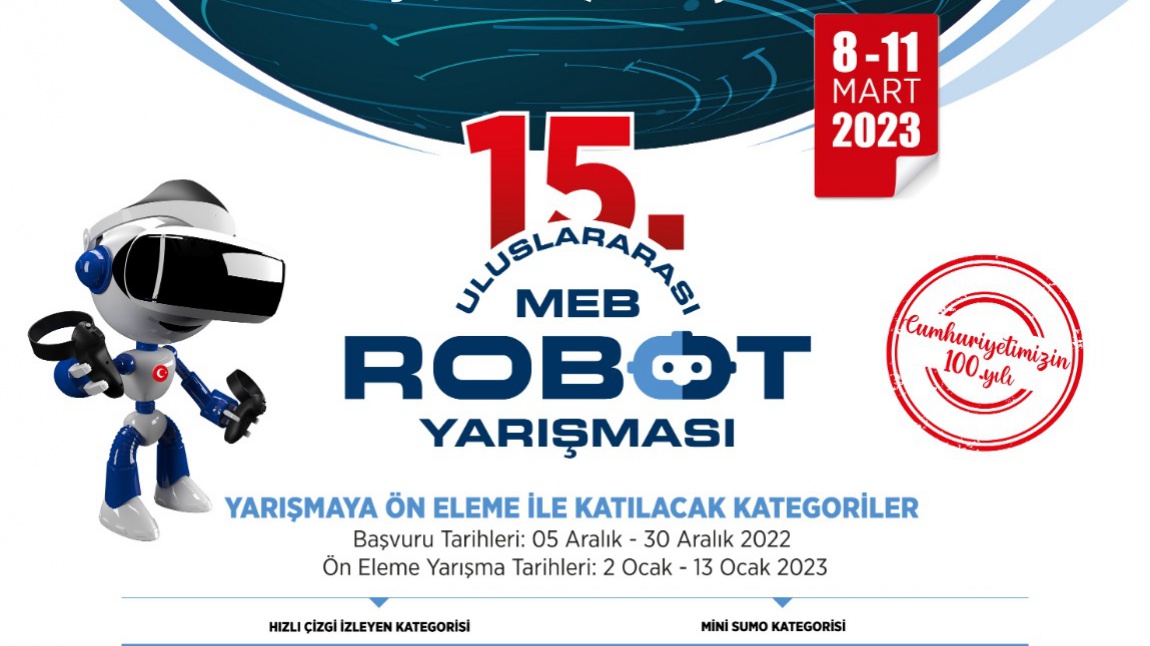 Uluslararası MEB Robot Yarışması